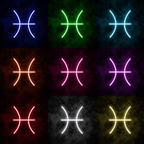 "Pisces" Neon Sign