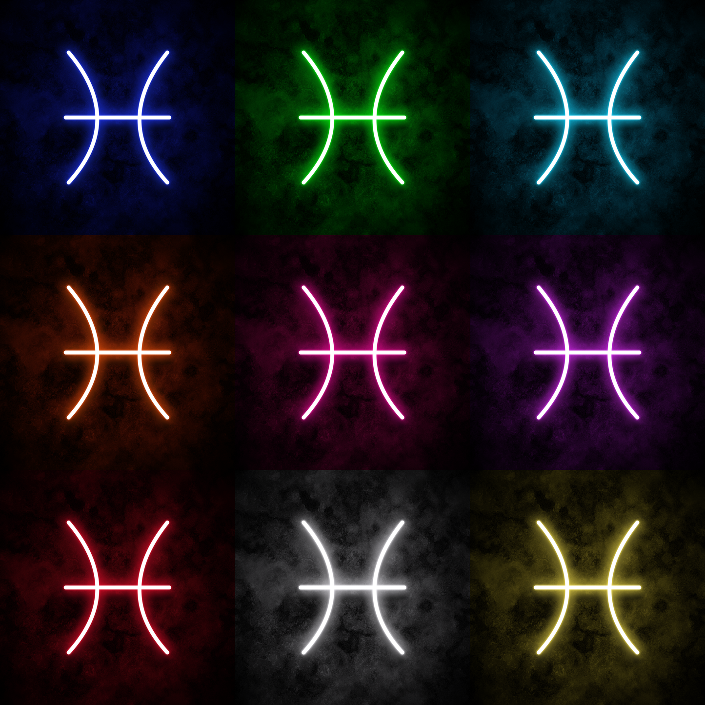 "Pisces" Neon Sign