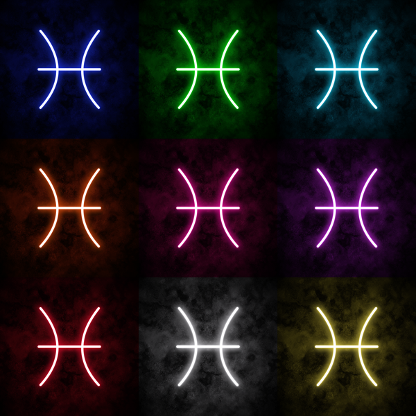 "Pisces" Neon Sign