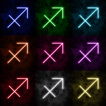 "Sagittarius" Neon Sign