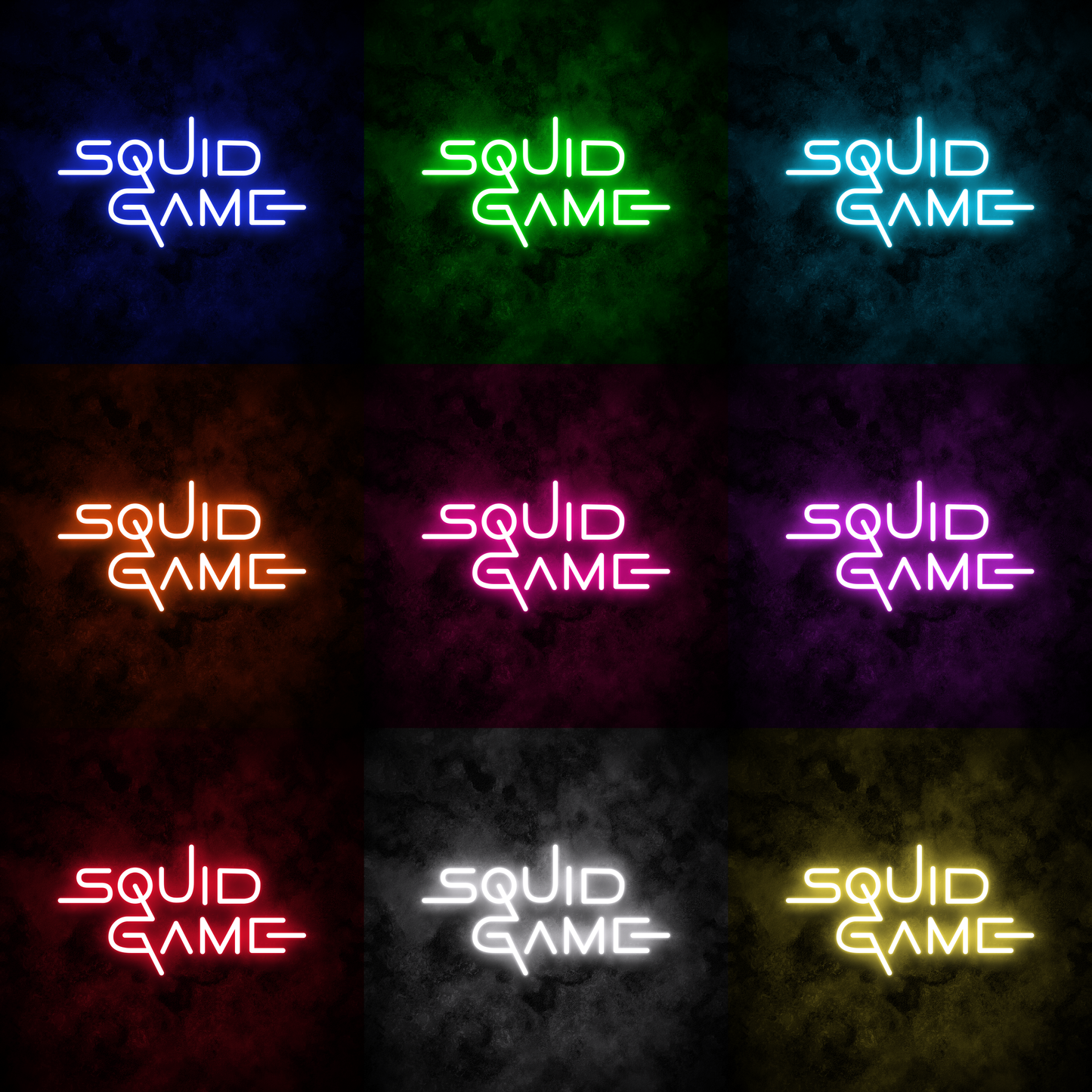 "Squid Game" Neon Sign