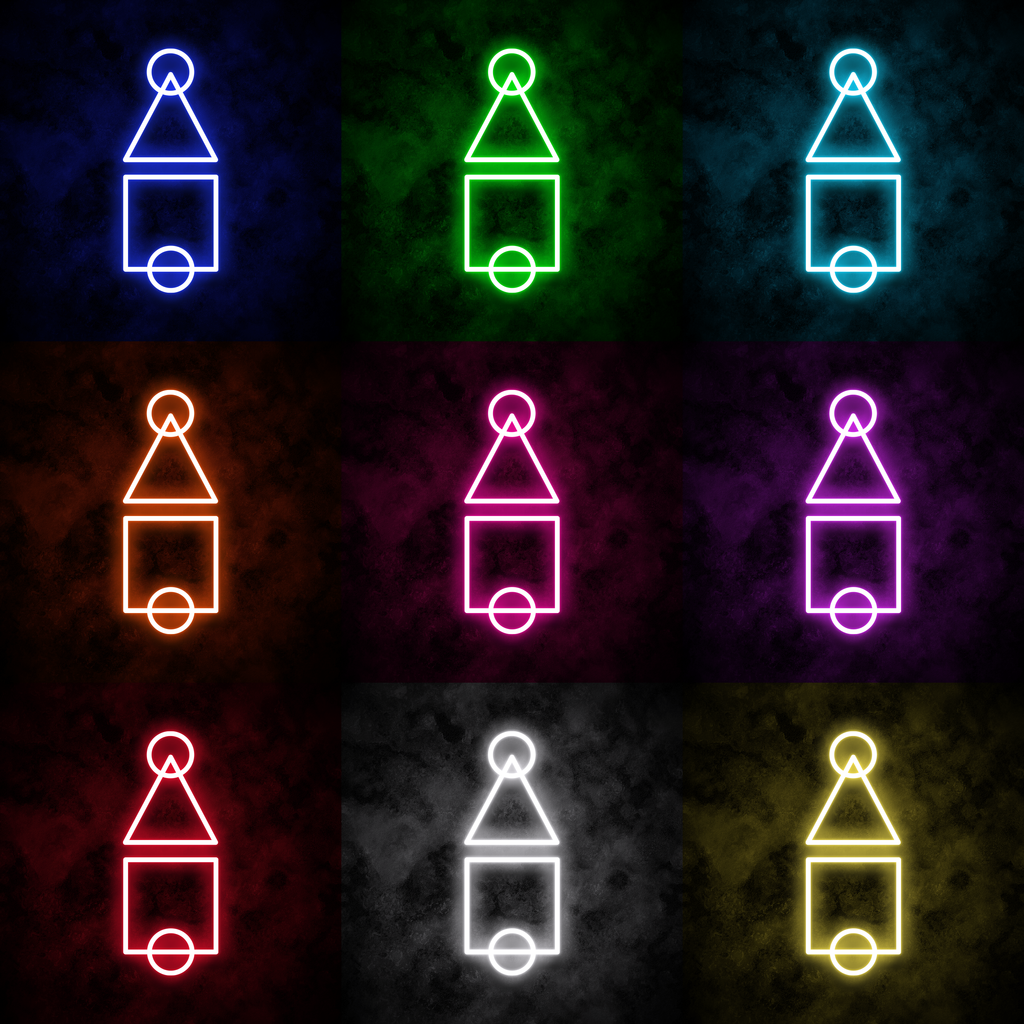 "Ojingeo Game" Neon Sign