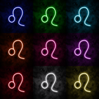 "Leo" Neon Sign