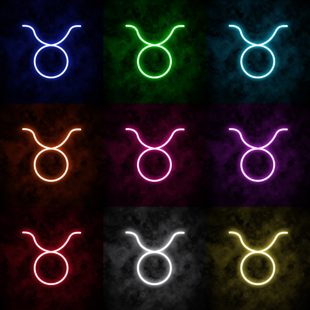 "Taurus" Neon Sign