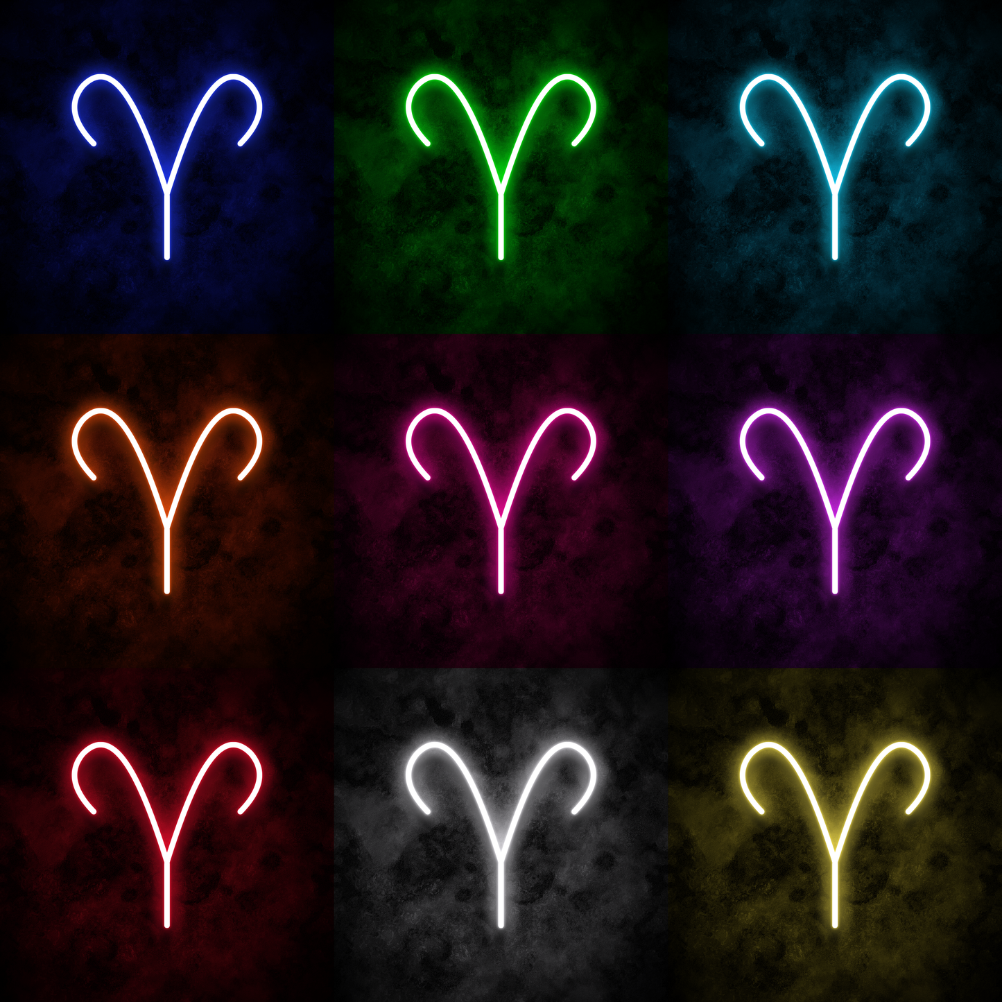 "Aries" Neon Sign