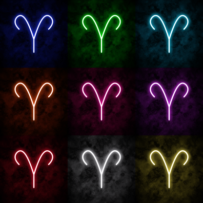 "Aries" Neon Sign