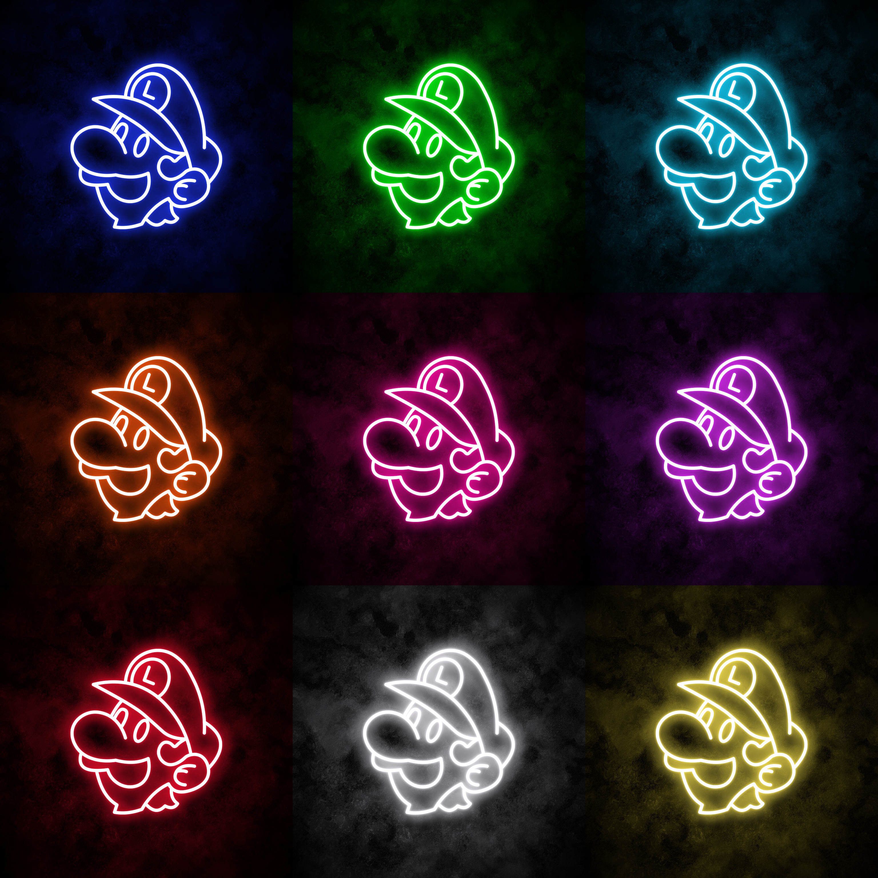 "Luigi" Neon Sign