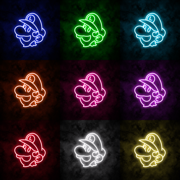 "Luigi" Neon Sign