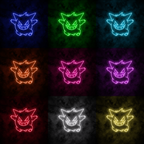 "Gengar" Neon Sign