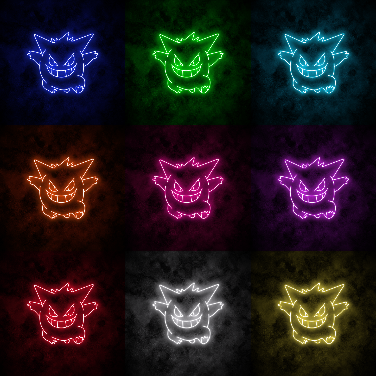 "Gengar" Neon Sign