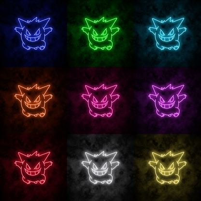 "Gengar" Neon Sign