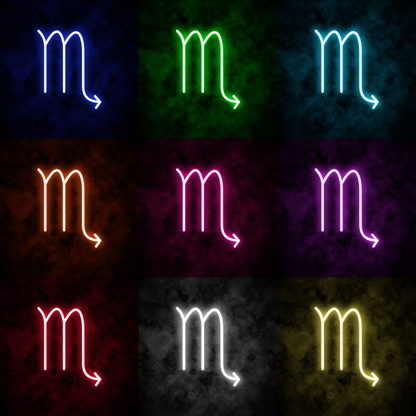 "Scorpio" Neon Sign