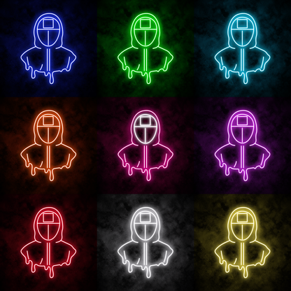 "Squid Game Staff" Neon Sign