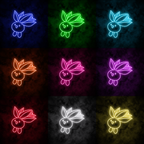 "Oddish" Neon Sign