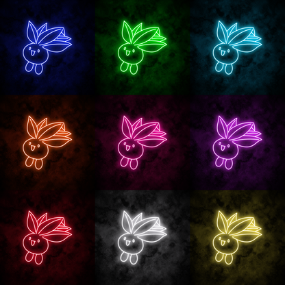 "Oddish" Neon Sign