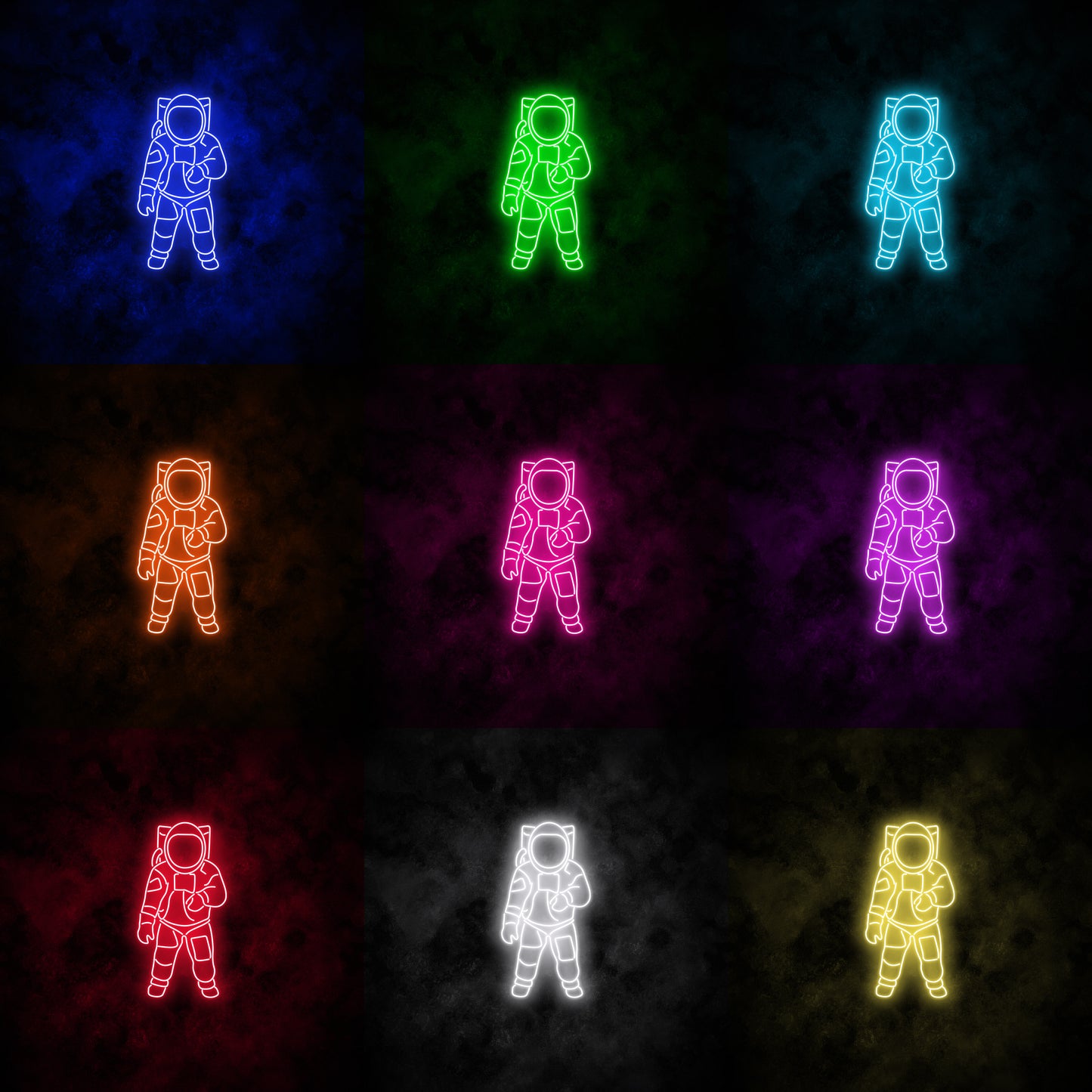 "Astronaut" Neon Sign