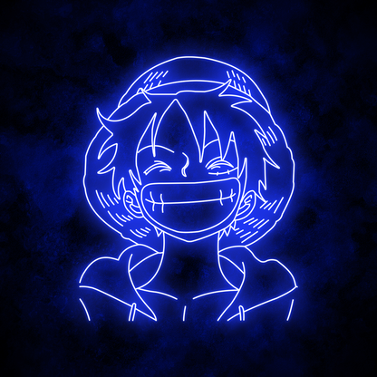 "Luffy" Neon Sign