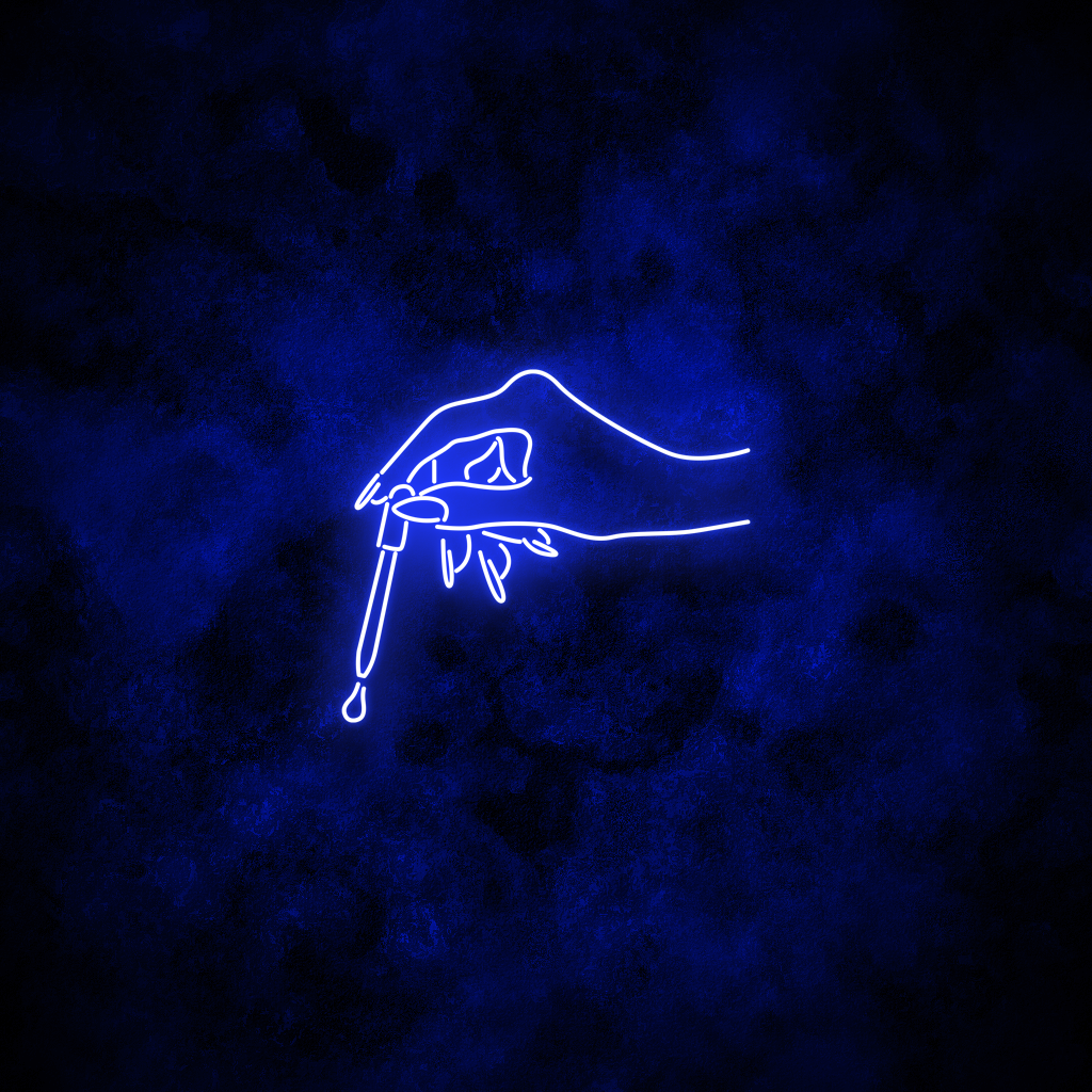 "Droplet" Neon Sign