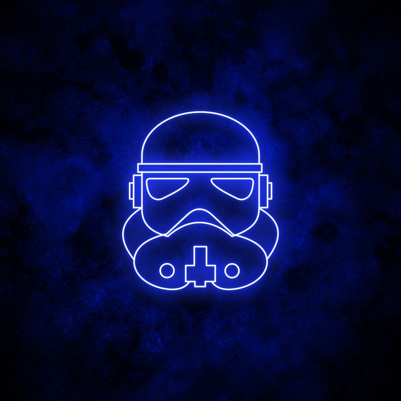 "Stormtrooper" Neon Sign