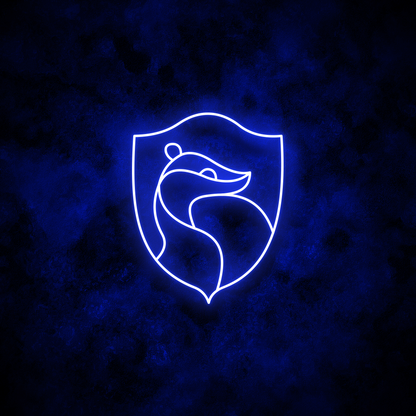 "Hufflepuff House" Neon Sign