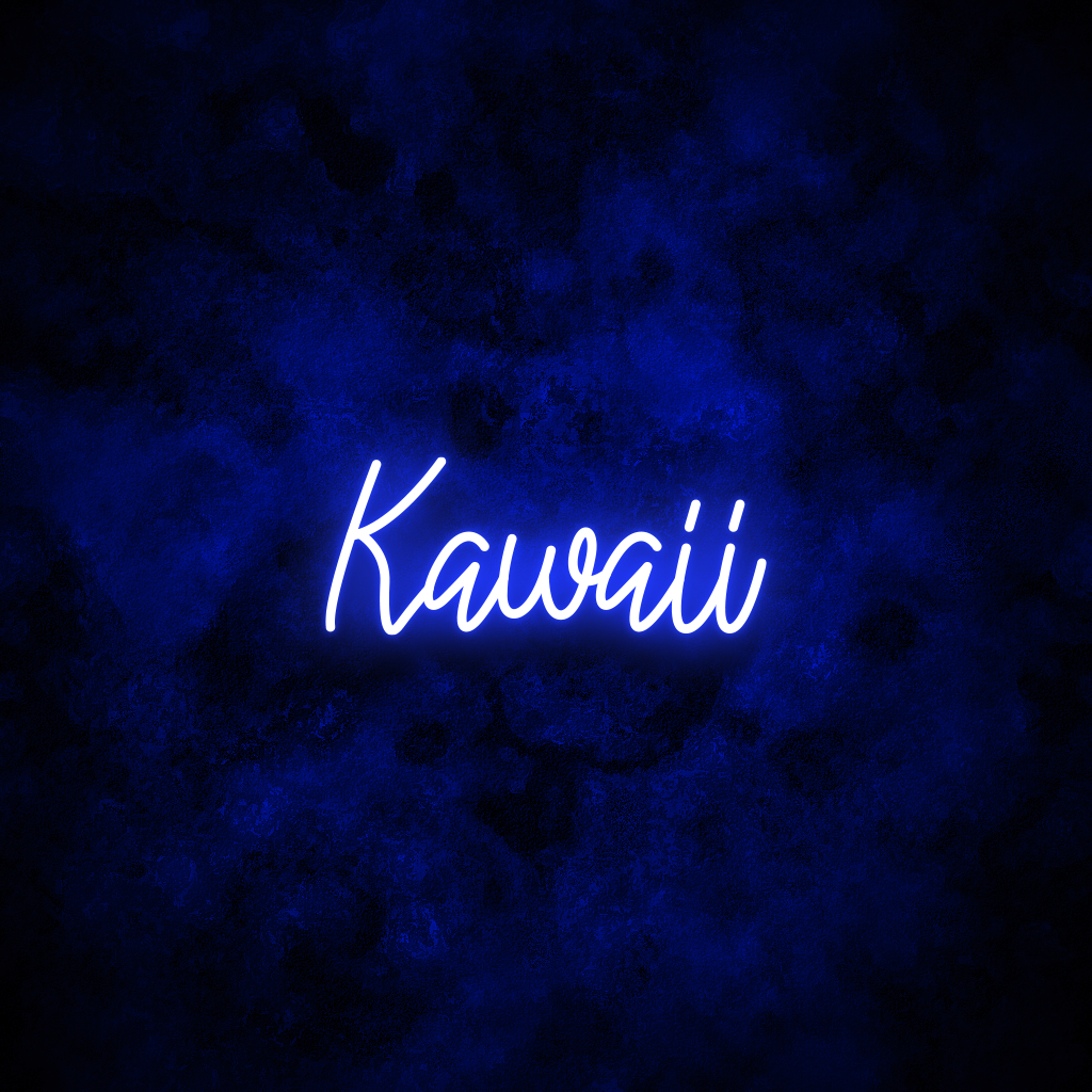 "Kawaii" Neon Sign