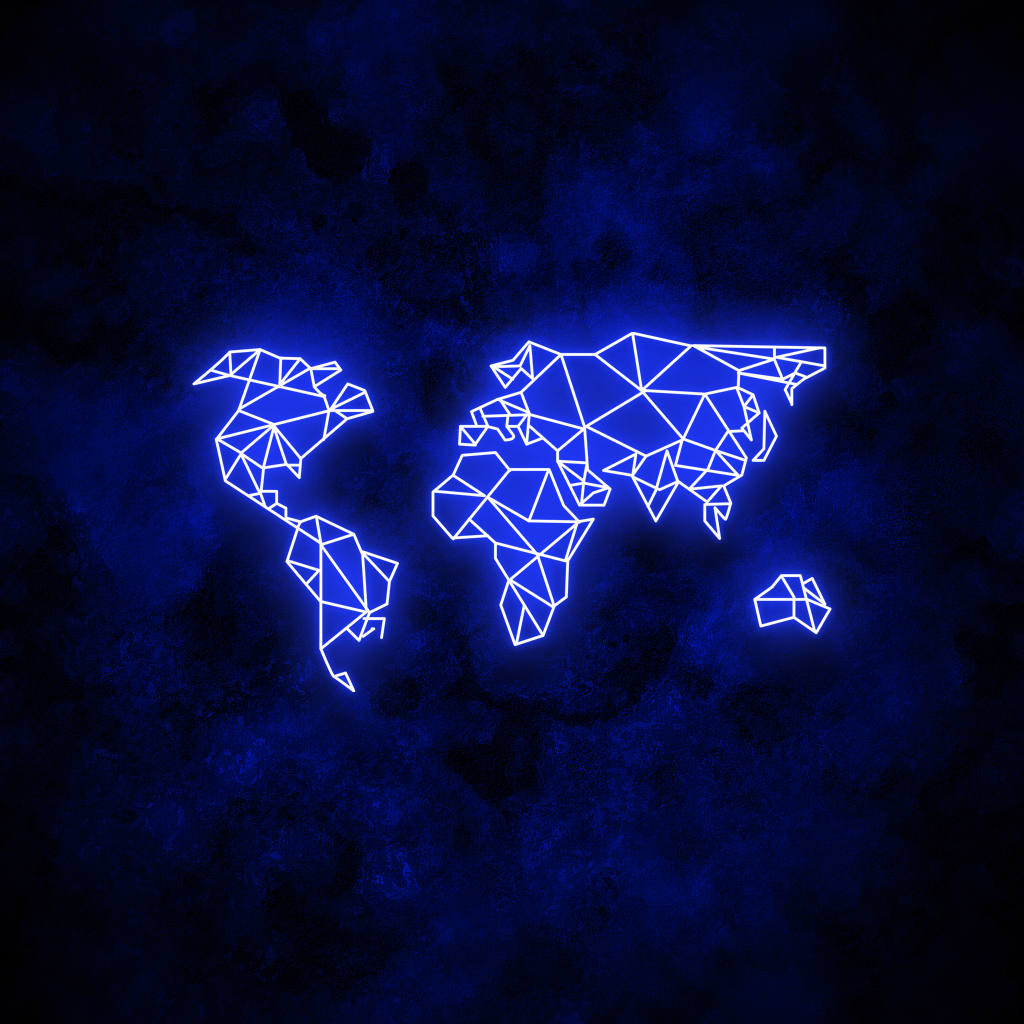 "Earth" Neon Sign