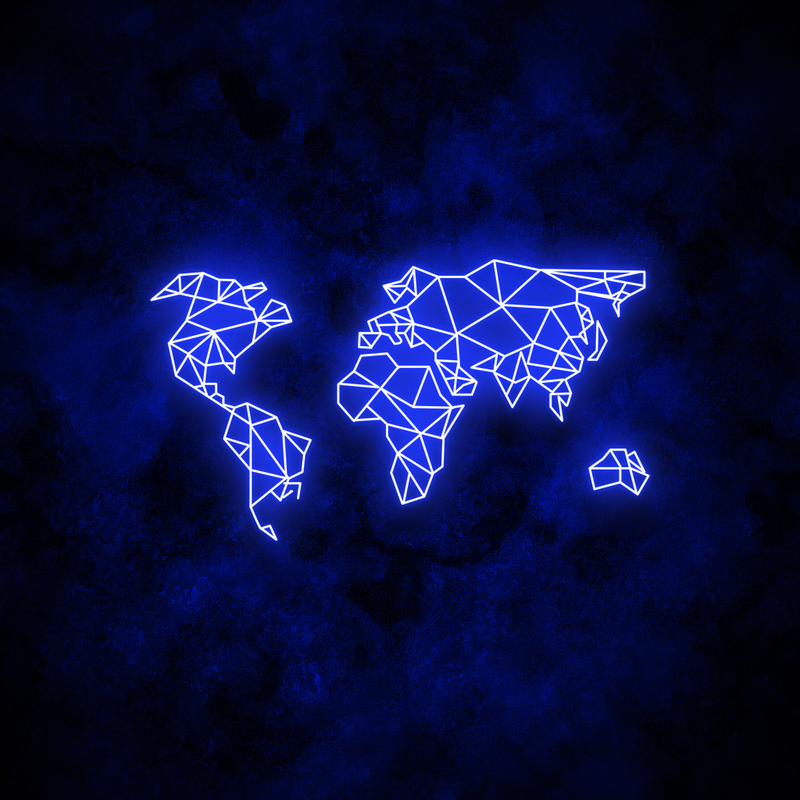 "Earth" Neon Sign