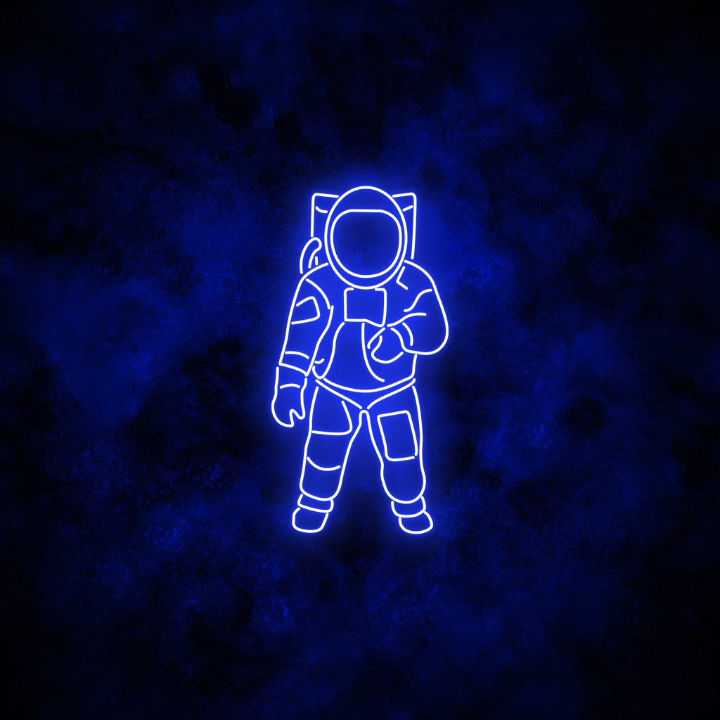 "Astronaut" Neon Sign
