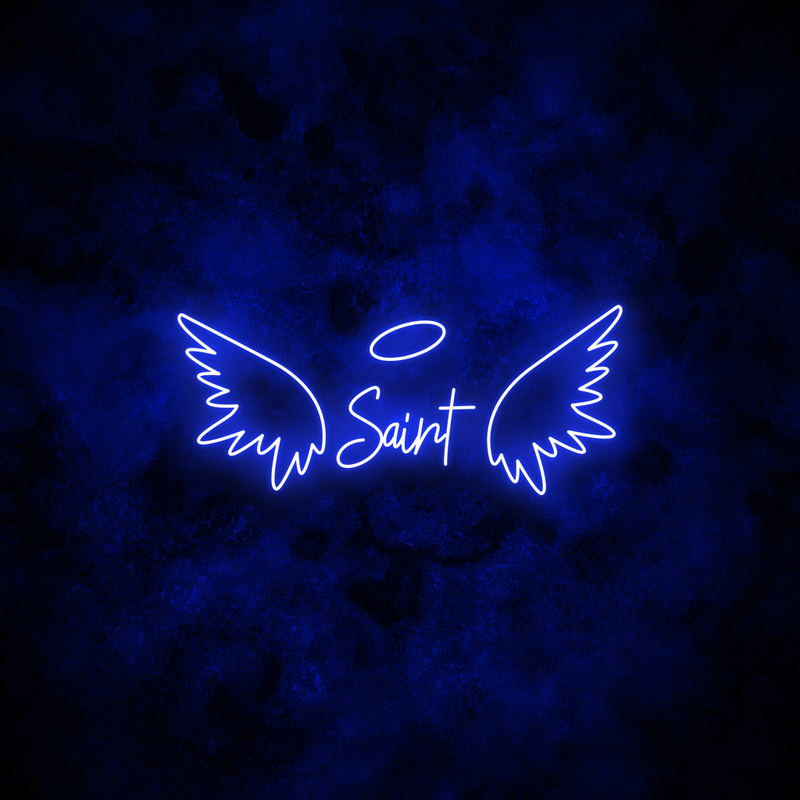 "Saint" Neon Sign