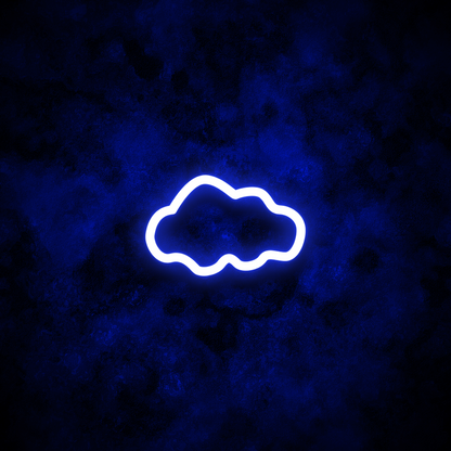 "Cloud" Neon Sign