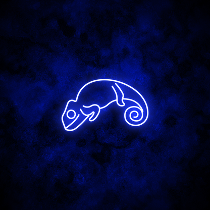 "Chameleon" Neon Sign