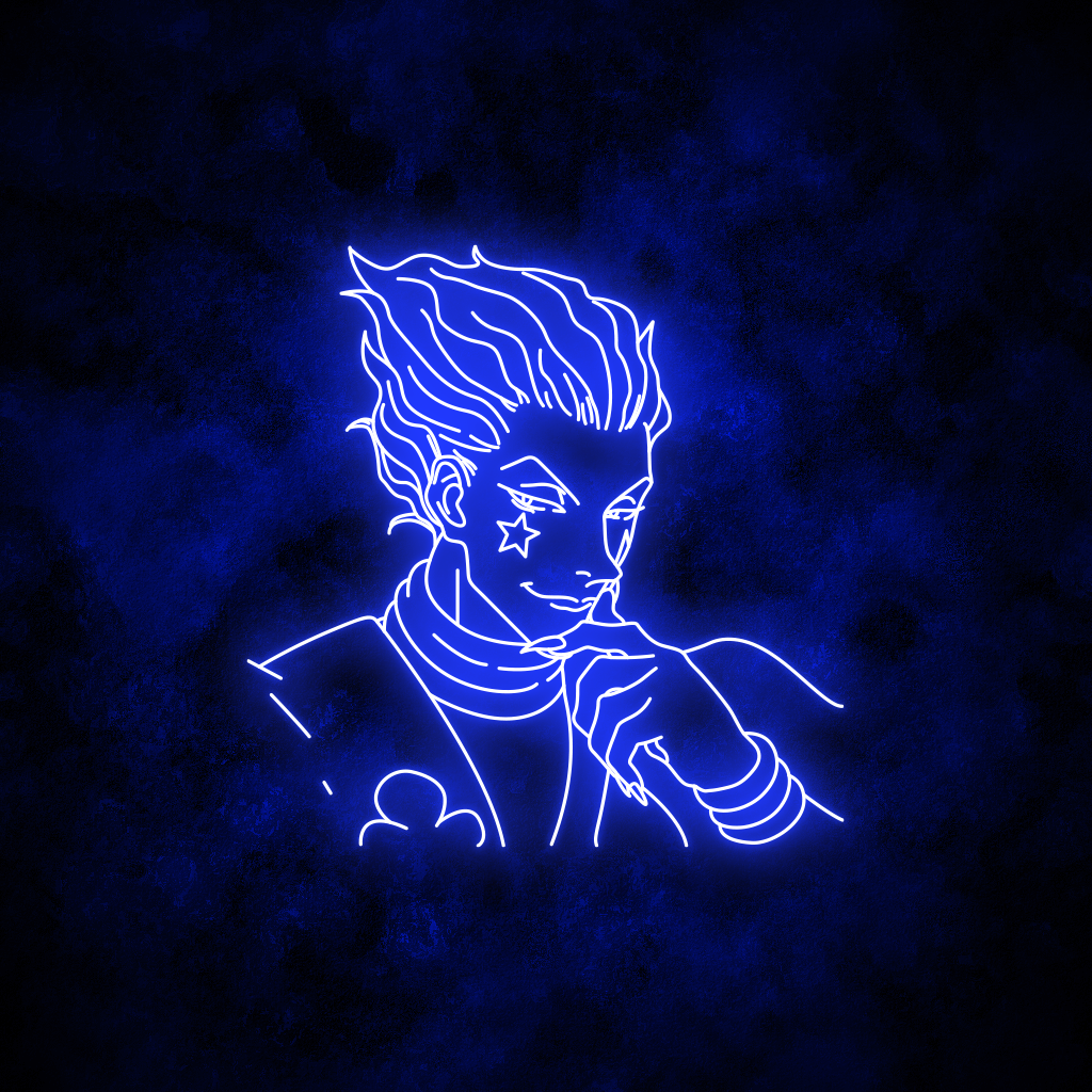 "Hisoka" Neon Sign