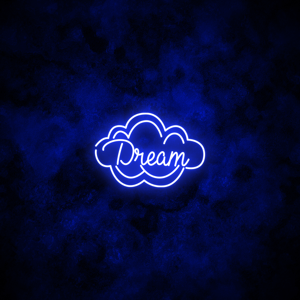 "Dream Cloud" Neon Sign