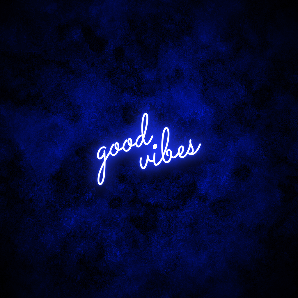 "Good Vibes" Neon Sign