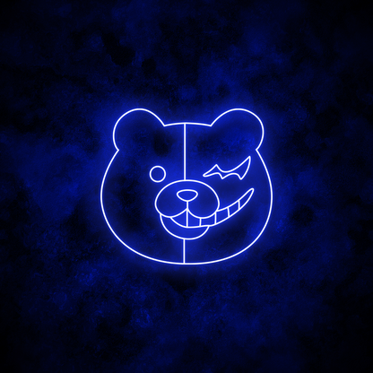 "Monokuma" Neon Sign