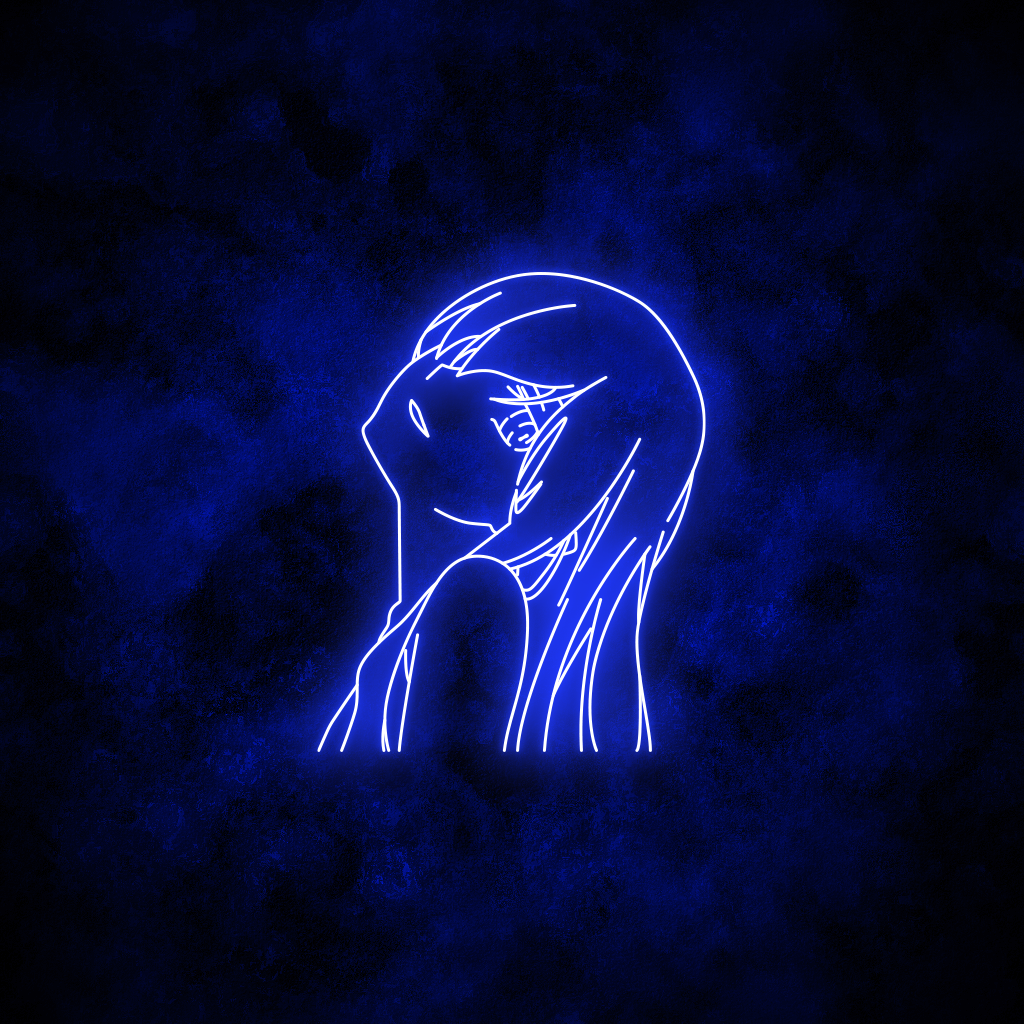 "Anime Girl" Neon Sign