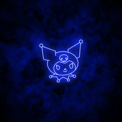 "Kuromi" Neon Sign