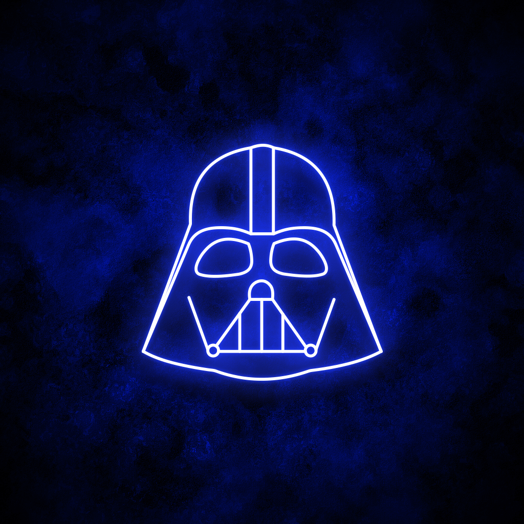 "Darth Vader" Neon Sign