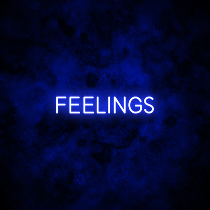 "FEELINGS" Neon Sign