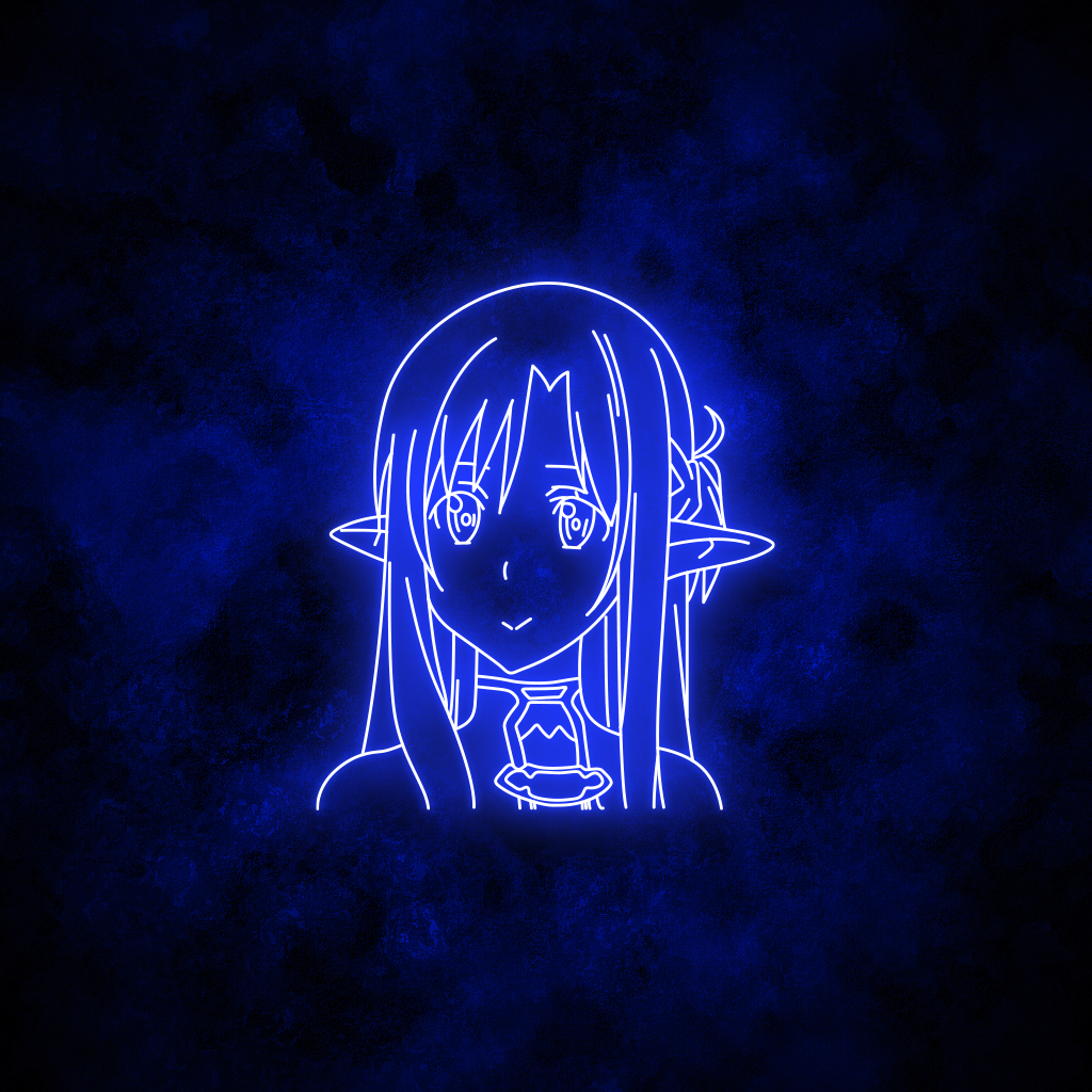 "Asuna" Neon Sign
