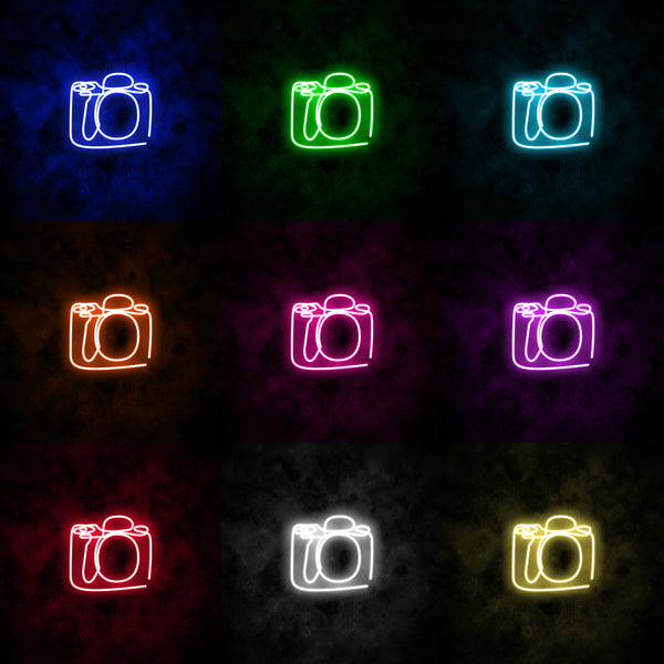 "Camera" Neon Sign