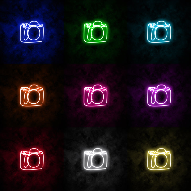 "Camera" Neon Sign