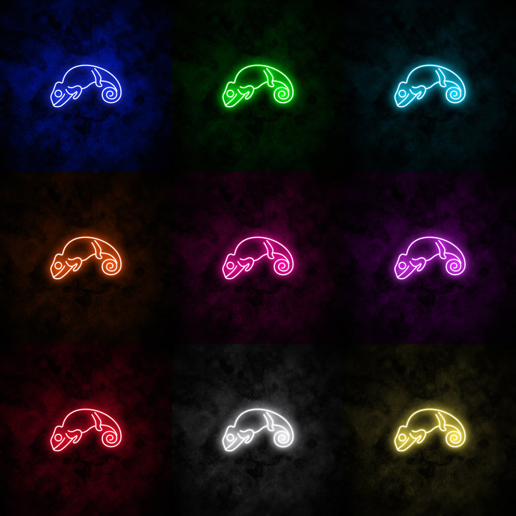 "Chameleon" Neon Sign