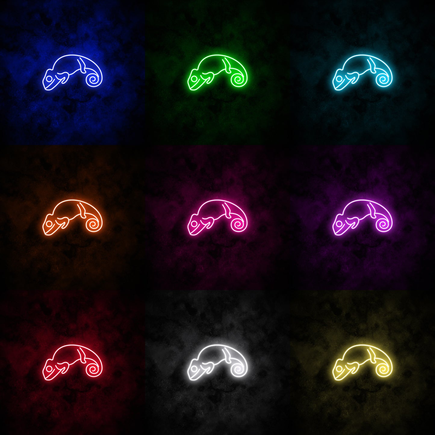 "Chameleon" Neon Sign