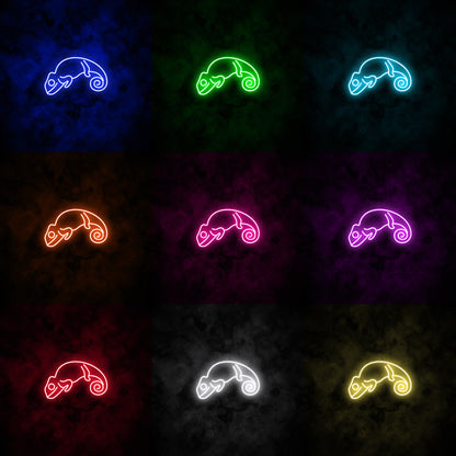 "Chameleon" Neon Sign