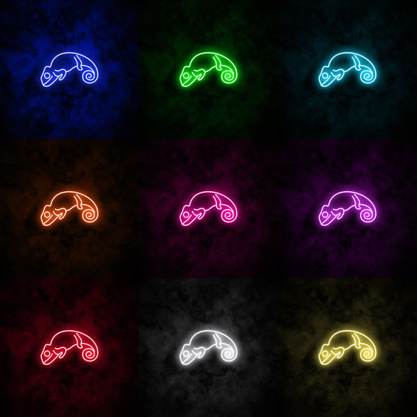 "Chameleon" Neon Sign