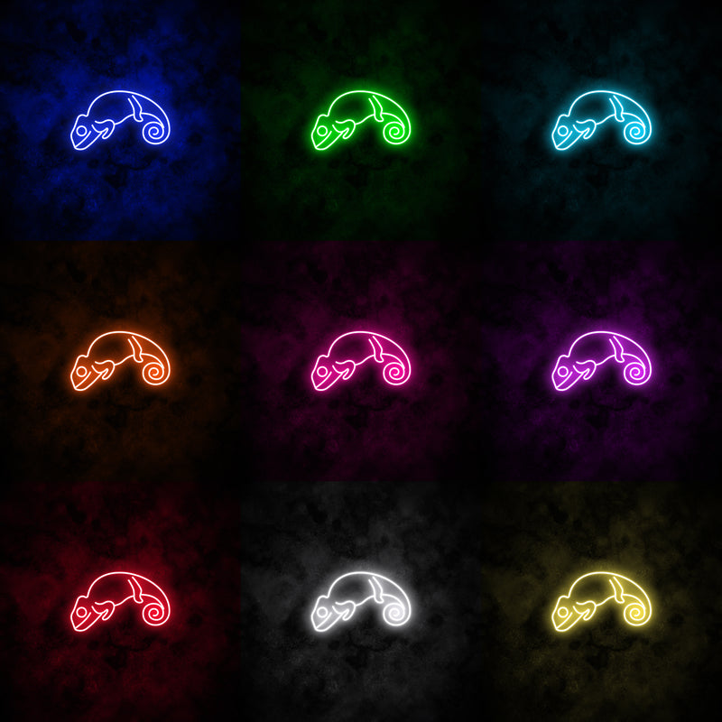 "Chameleon" Neon Sign