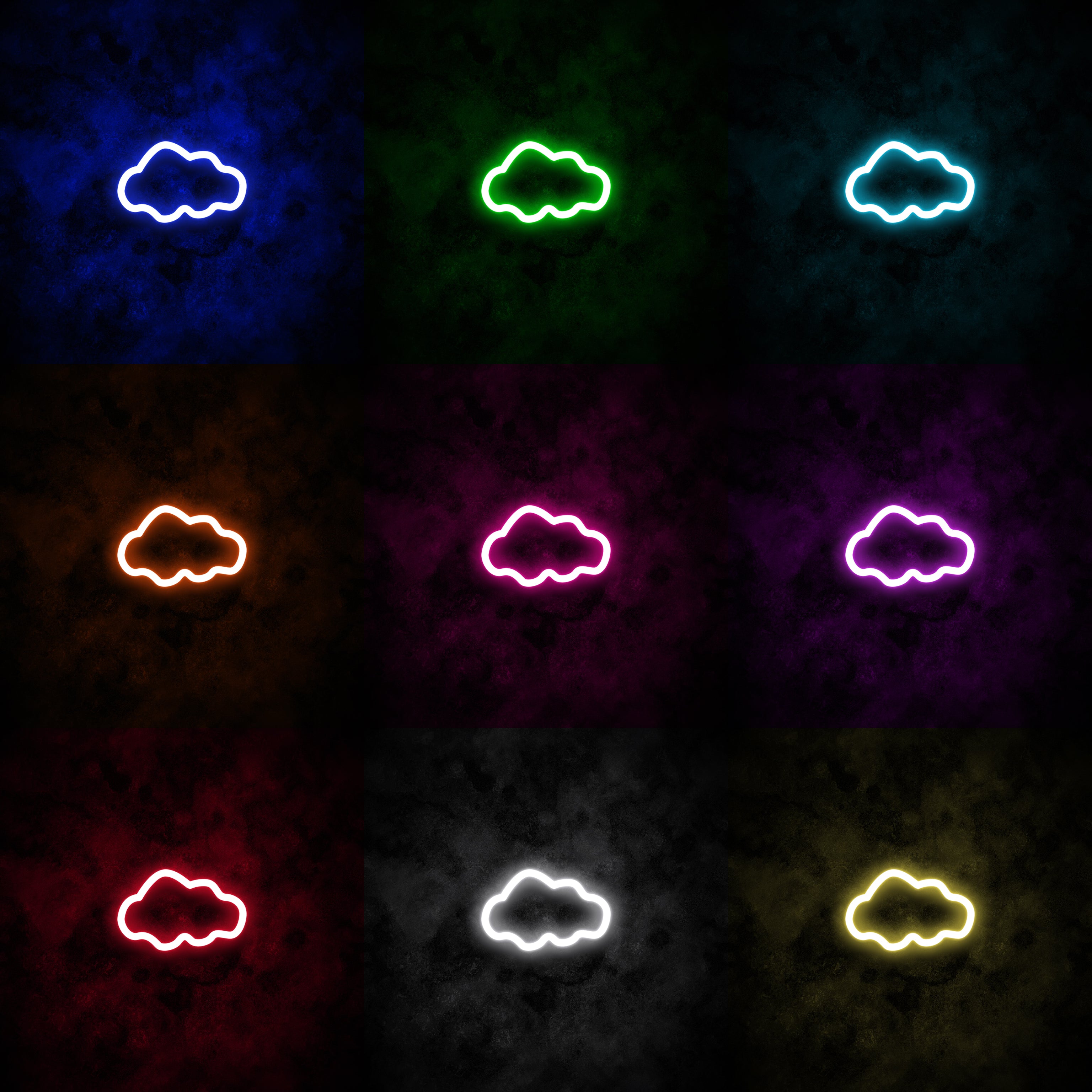 "Cloud" Neon Sign
