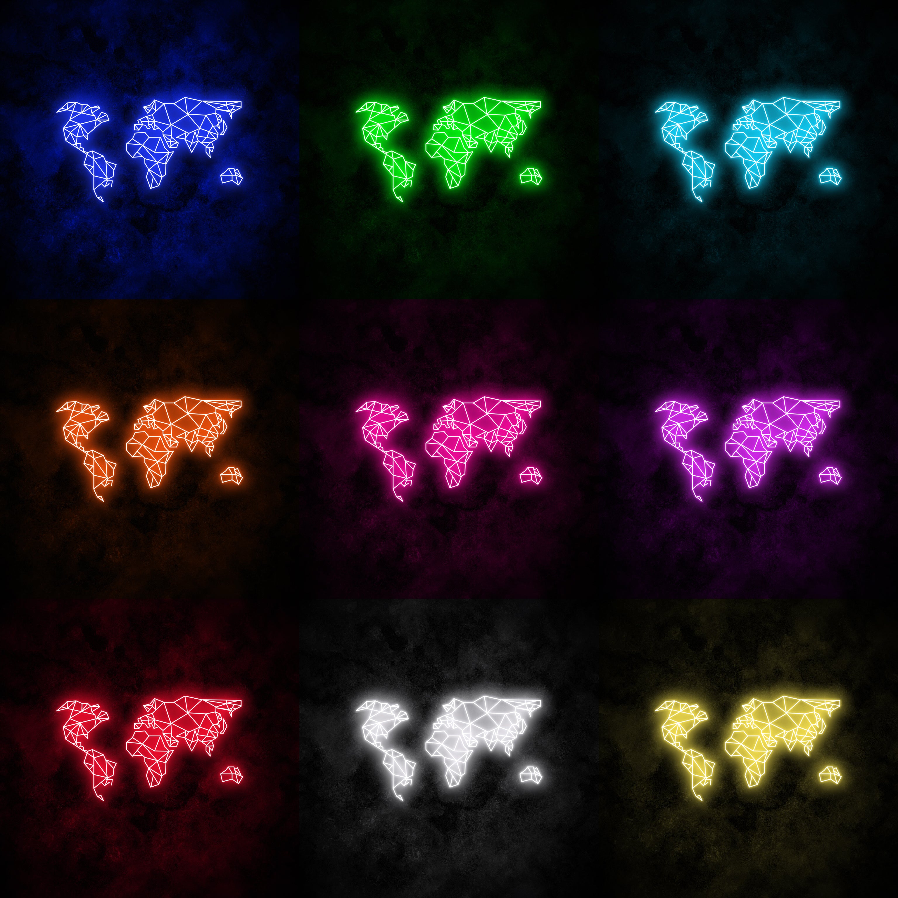 "Earth" Neon Sign