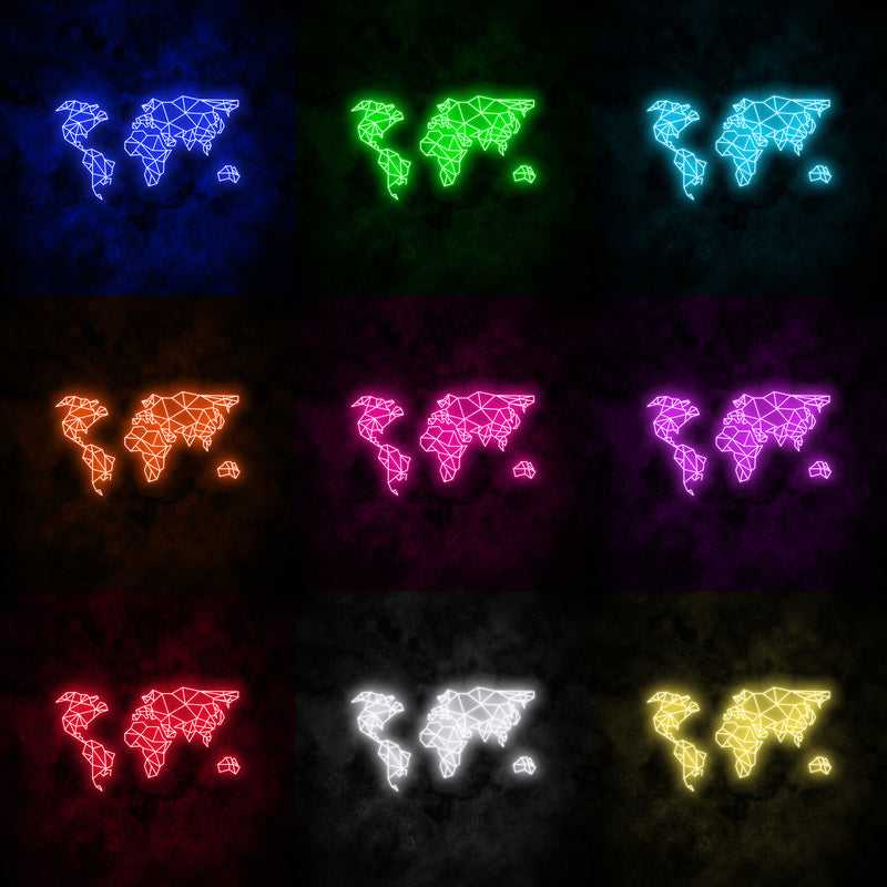 "Earth" Neon Sign